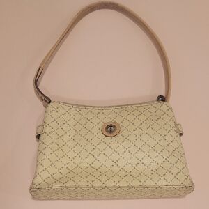 LA TOUR EIFFEL LEATHER SHOULDER HANDBAG